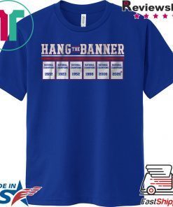 Hang the Banner - Lawrence, KS Basketball Gift T-Shirts