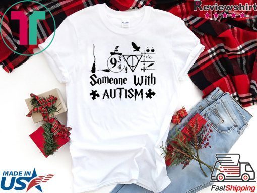 Harry Potter love someone with Autism Gift T-Shirt