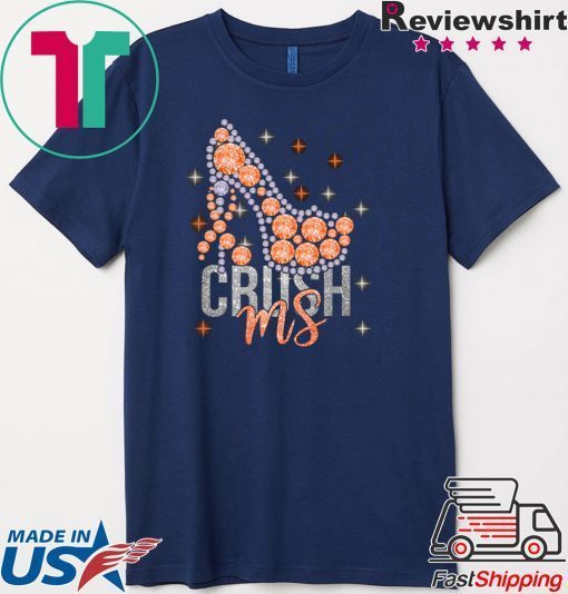 High Heels Crush Ms Multiple Sclerosis Awareness Ribbon Gift T-Shirt