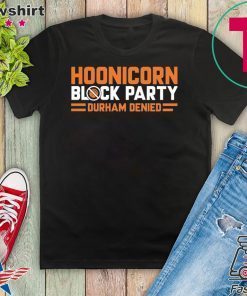 Hoonicorn Block Party, Charlottesville Hoops Gift T-Shirts