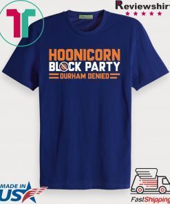 Hoonicorn Block Party, Charlottesville Hoops Gift T-Shirts