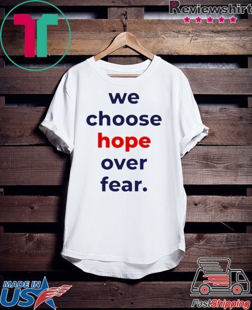 Hope Over Fear Joe Biden 2020 Gift T-Shirt