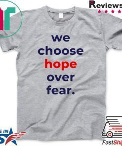 Hope Over Fear Joe Biden 2020 Gift T-Shirt