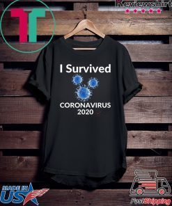 I Survived Coronavirus 2020 Graphic Gift T-Shirt