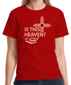IS THIS HEAVEN ? SHIRT - NO, IT'S A TRUMP RALLY FlipRed T-SHIRT