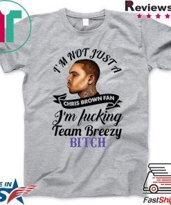 I’m not just a Chris Brown fan I’m fucking team Breezy bitch Gift T-Shirt