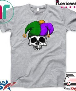 Mardi Gras Carnival Mask Sugar Skull Jester Clown Costume original T-Shirt