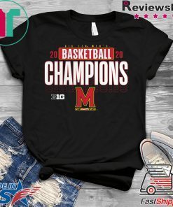 Maryland Terrapins Big Ten Men’s Basketball Champions Gift T-Shirt