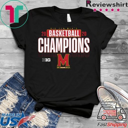 Maryland Terrapins Big Ten Men’s Basketball Champions Gift T-Shirt