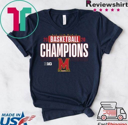 Maryland Terrapins Big Ten Men’s Basketball Champions Gift T-Shirt