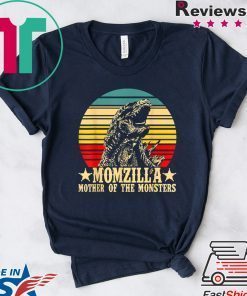 Momzilla Mother Of The Monsters Retro Vintage Gift T-Shirt