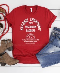 NATIONAL CHAMPIONSHIP WISCONSIN BADGERS 2020 original T-SHIRTS