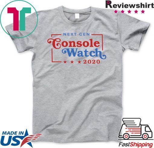 Next Gen Console Watch 2020 Gift T-Shirt