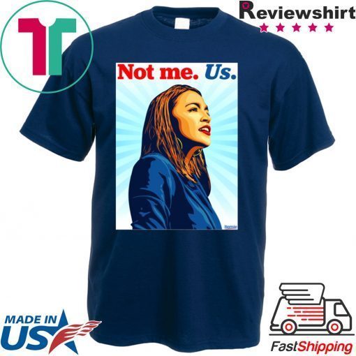 Not me Us Bernie 2020 AOC Men's T-Shirts