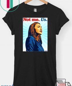 Not me Us Bernie 2020 AOC Men's T-Shirts