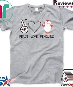 Peace Love Penguins Gift T-Shirts