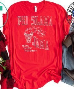 Phi Slama Jama Houston Cougars 1980s College Basketball Gift T-Shirt