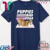 Puppies and yoga Gift T-Shirt