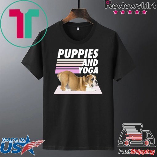 Puppies and yoga Gift T-Shirt