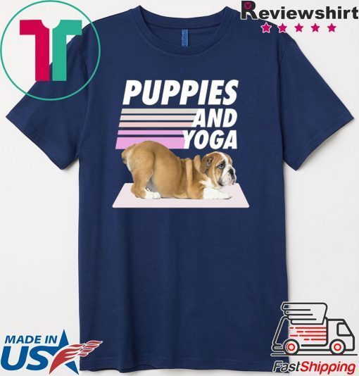 Puppies and yoga Gift T-Shirt