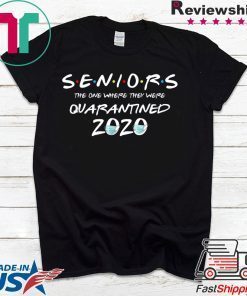 Quarantine Toilet paper Tee Class of 2020 Graduation Senior Gift T-Shirt