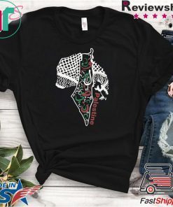 Rashida Tlaib Palestine Shemagh With Map Gift T-Shirts