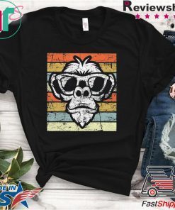 Retro Monkey – Vintage Style Monkeys Gift T-Shirt