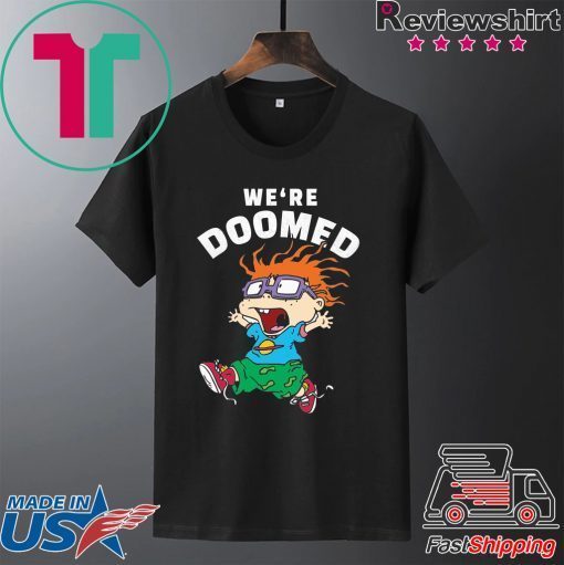 Rugrats Chuckie Finster We’re Doomed Gift T-Shirt