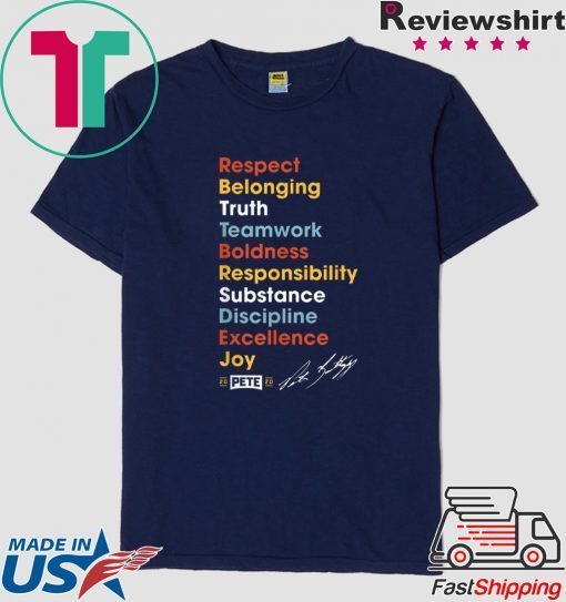 Rules Of The Road Team Pete Buttigieg 2020 Gift T-Shirt