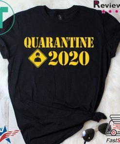 Self Isolation Quarantine 2020 Flu Virus Awareness Gift T-Shirt