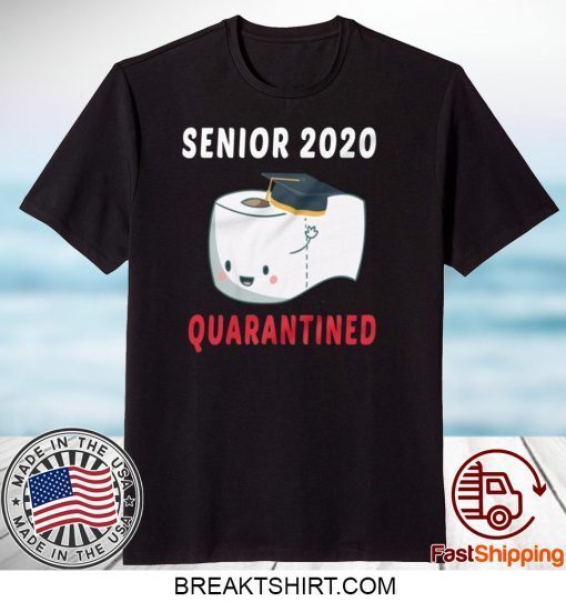 Senior 2020 Quarantined Funny Graduation Gift 2020 Gift T-Shirt