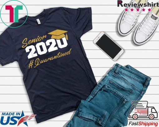 Senior 2020 Quarantined Graduation Official T-Shirt