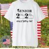 Seniors 2020 Getting Real Funny Toilet Paper Graduation Day Class of 2020 original T-Shirts