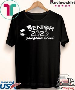 Seniors 2020 Getting Real Funny Toilet Paper Graduation Day Class of 2020 original T-Shirt