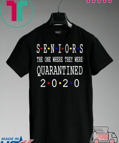 Seniors 2020 Shit Gettin Real Funny Toilet Paper Apocalypse Gift T-Shirt