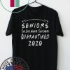 Seniors 2020 The One Where They Were Quarantined Limited T-Shirt