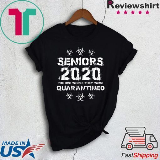 Seniors 2020 The One Where They Were Quarantined WomensWave T-Shirt