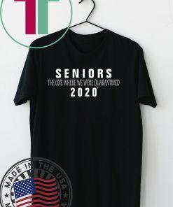 Seniors 2020 The One Where We were Quarantined WomensWave T-Shirt