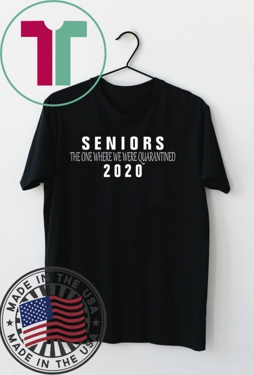 Seniors 2020 The One Where We were Quarantined WomensWave T-Shirt