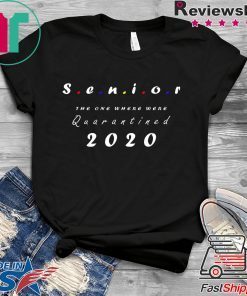 Seniors The One Where They were Quarantined 2020 WomensWave T-Shirts