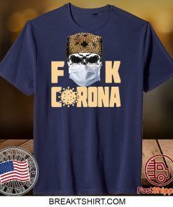 Skull Leopard Fuck Corona Gift T-Shirt