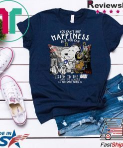 Snoopy you can’t buy happiness but you can listen to Linkin Park and it’s almost the same thing Gift T-Shirt