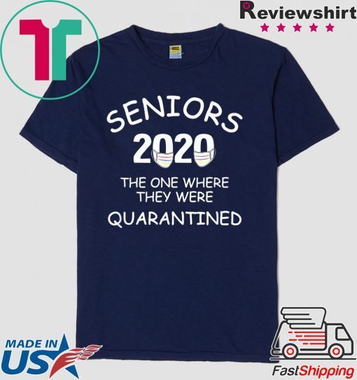 Social Distancing Isolation Seniors 2020 Quarantined Gift T-Shirt