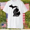 That Woman From Michigan Map Women's TShirts