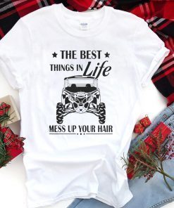 The Best Things In Life Mess Up Your Hair Gift T-Shirt