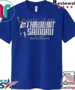 Throwin' Samoan St Louis Battlehawks Gift T-Shirt
