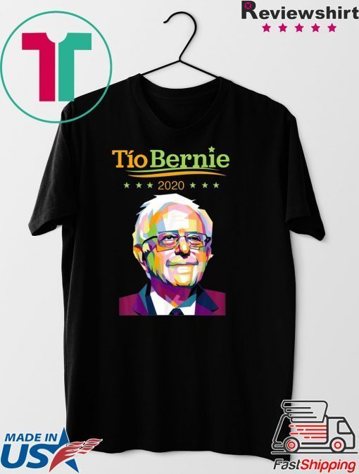 Tio Bernie 2020 Latino Hispanic Elections Bernie Sanders Gift T-Shirt