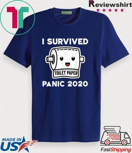 Toilet Paper Shortage Virus Flu Panic 2020 Limited T-Shirt