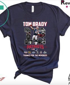 Tom Brady thank you for the memories Gift T-Shirts