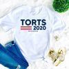 Torts 2020 America Flag Raglan Baseball Gift T-Shirt